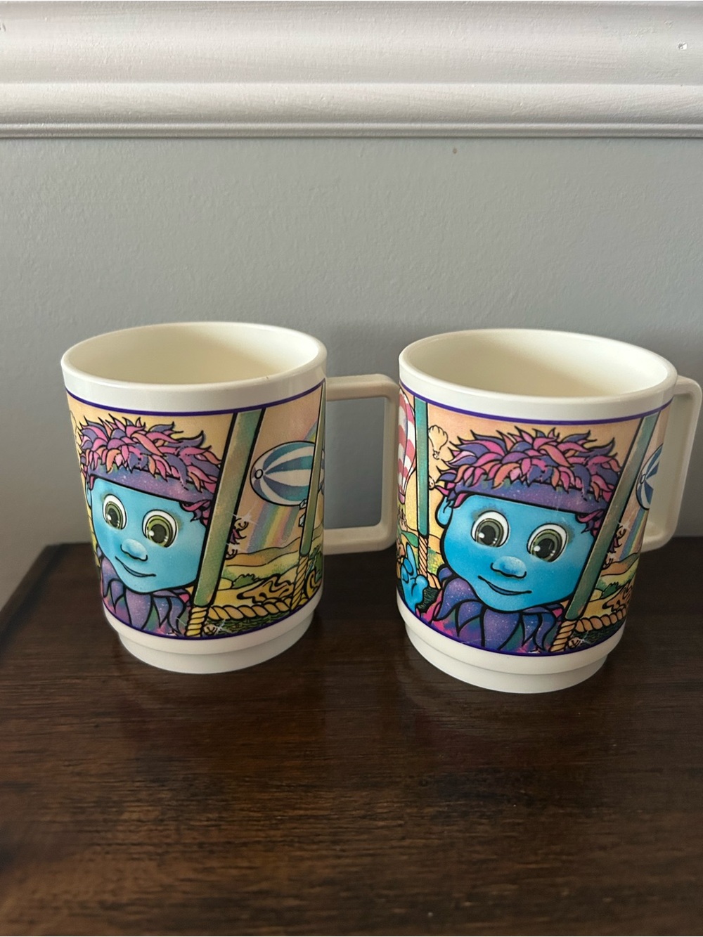 Vintage mugs Passe Partout 80s Tintinnabule